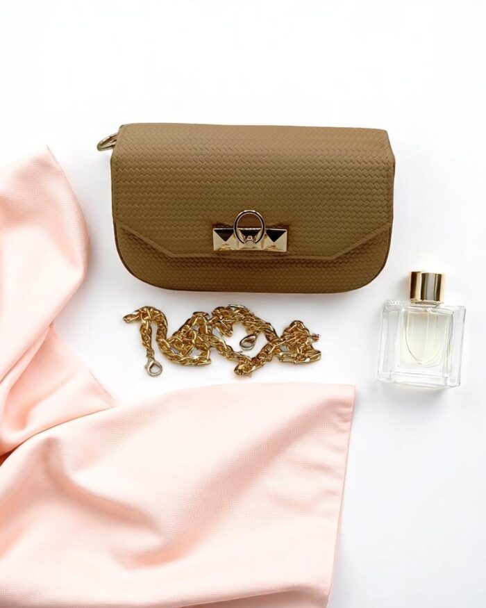 Cross Body Bag In Beige