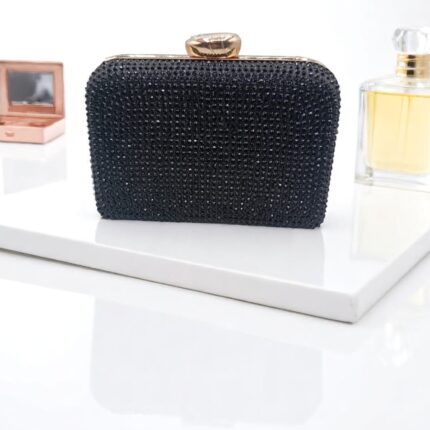 The Bridal Clutch In Black