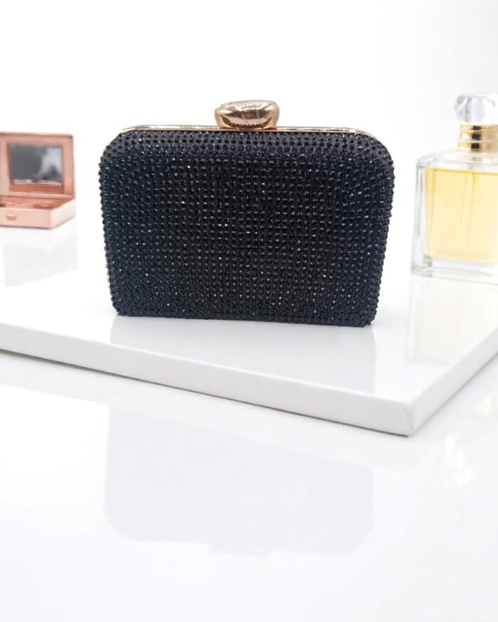 The Bridal Clutch In Black