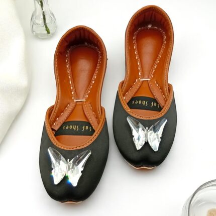 Enchanted Butterfly Khuss In Black