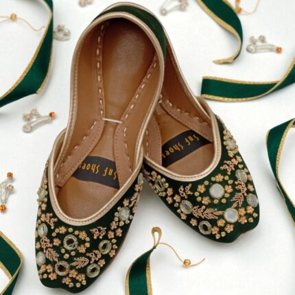 Green Khussa For Her