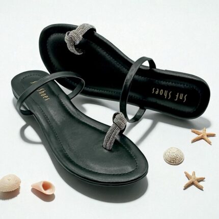Black Flats For Her-3418