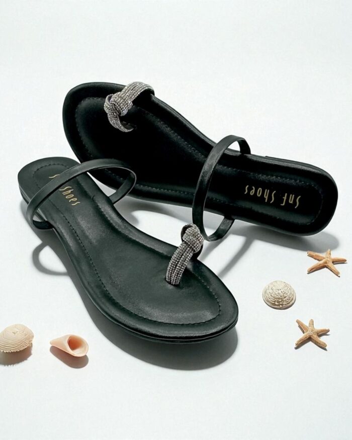 Black Flats For Her-3418