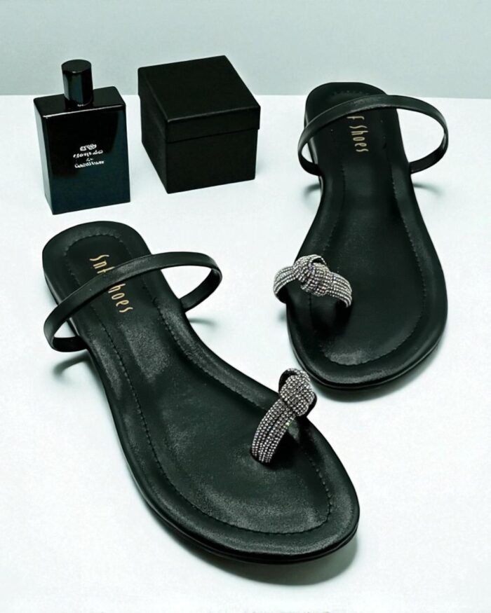 Black Flats For Her-3418