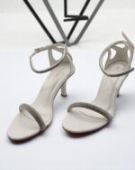 white heels for her