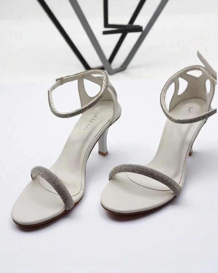 white heels for her