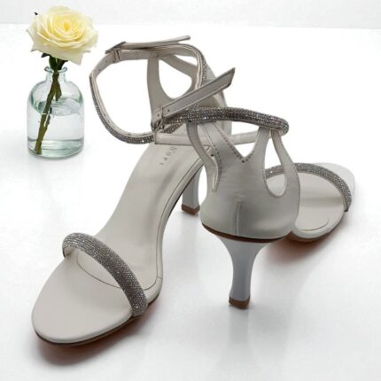 white heels for her