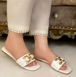 white flats for her