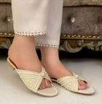 white flats for her