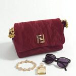 Maroon Muse Hand Bag For Her
