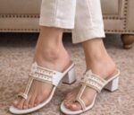 white heels for her