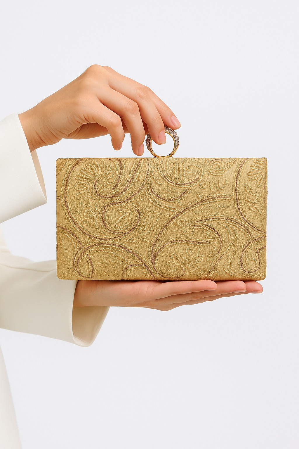 Golden Clutch For Her Golden Clutch For Her