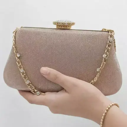 Peach Clutch For Her