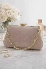 Peach Clutch For Her