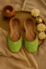 green khussa for her