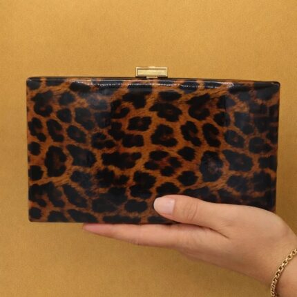 The Leopard Animal Clutch For Her
