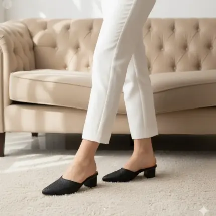 Black Pumps Heels For Her-7287