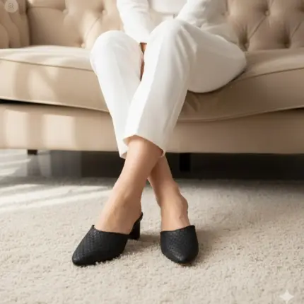 Black Pumps Heels For Her-7287