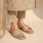 Gleam Step Golden Flats For Her