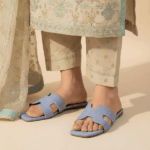 Denim Move Flat In Blue For Her