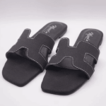 Denim Move Flat In Black For He