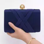 Blue Clutch For He