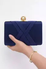 Blue Clutch For He