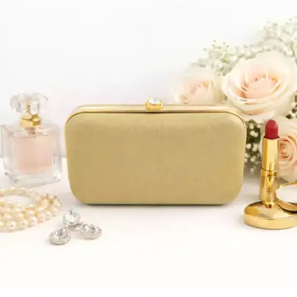 Golden Clutch For Her