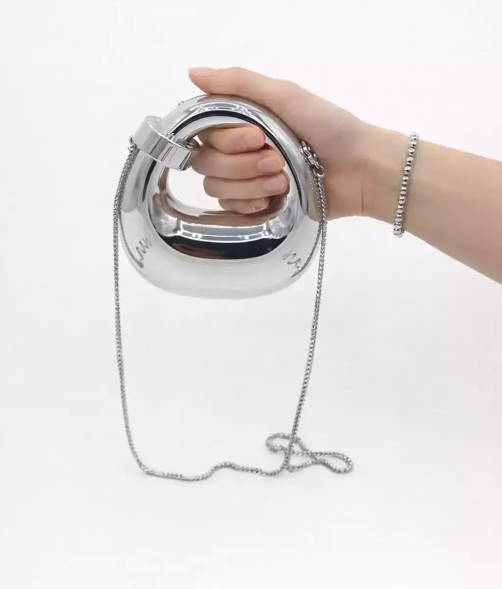 Eclipse Orbit Silver Clutch For Her Eclipse Orbit Silver Clutch For Her