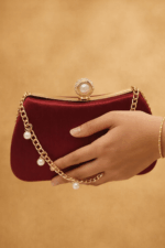 Maroon Clutch For Her