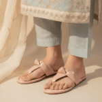Berry Edge Pink Flats For Her