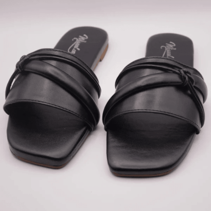 Midnight Motion Black Flats For Her