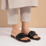 Midnight Motion Black Flats For Her