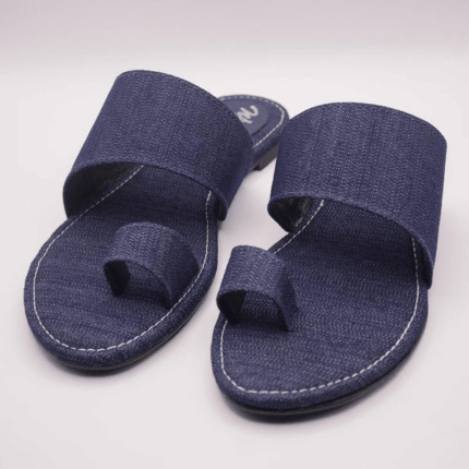 Pure Step Jeans Blue Flats For Her