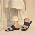 Pure Step Jeans Blue Flats For Her
