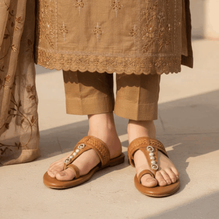 Bronze Beats Brown Flats For Her