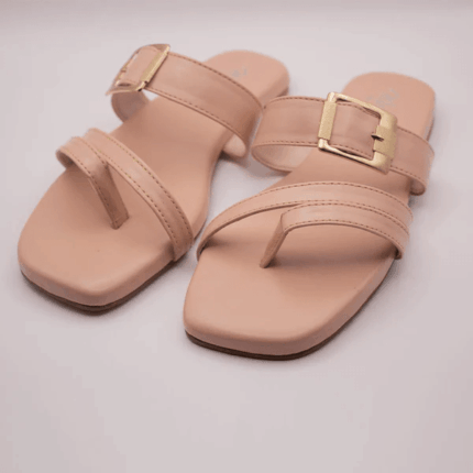 Frost Gream Pink Flats For Her