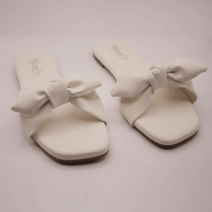 Nectar Glow White Flats For Her