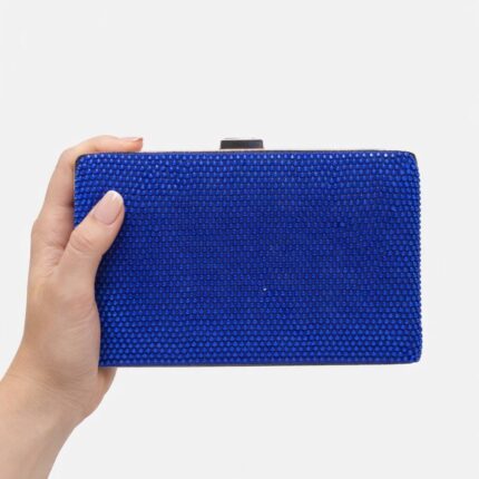 Bridal Clutch In Blue-Cl-108