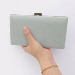 Plain Clutch For Her-Cl-101 Light Green