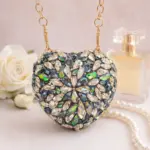Everglow Heart Mini Clutch Multi