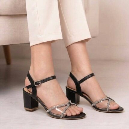 black heels for her