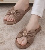Chic Brown Comfy Flats For Her