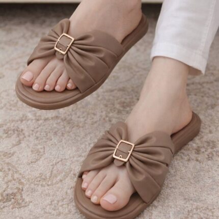 Chic Brown Comfy Flats For Her