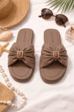 Chic Brown Comfy Flats For Her