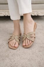 golden flats for her
