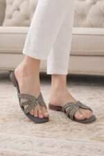 silver flats for her