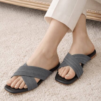 Grey Flats For Her