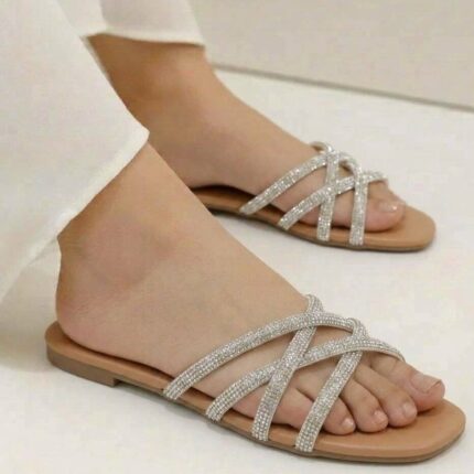 golden flats for her