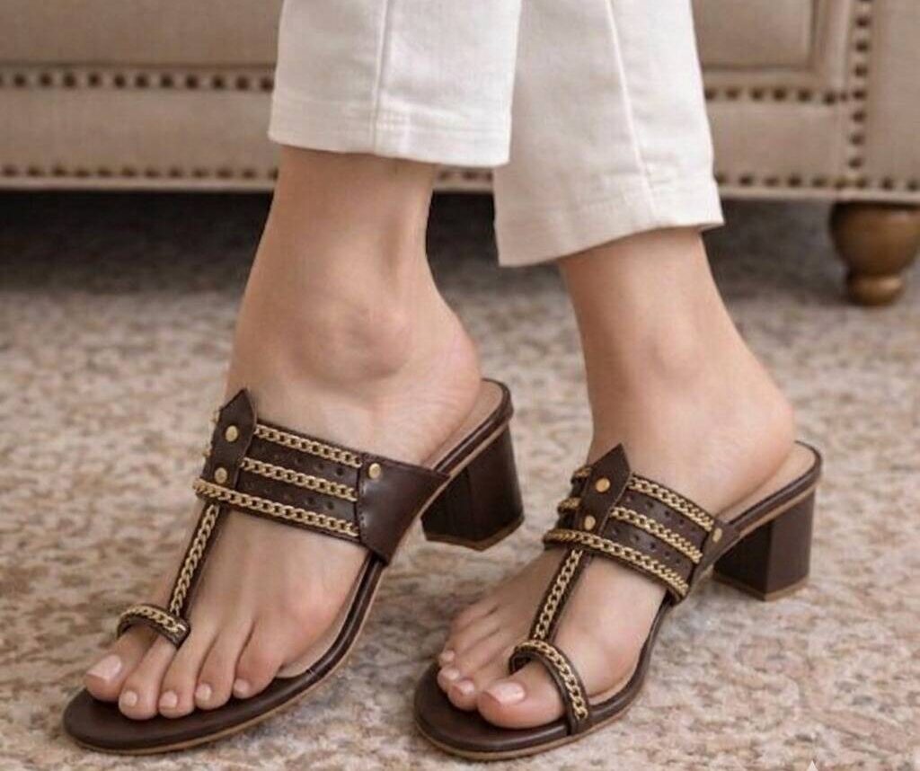 WhatsAEspresso brown Kolapuri Heels For Herpp Image 2026-06-23 at 7.35.20 PM-min Espresso brown Kolapuri Heels For Her
